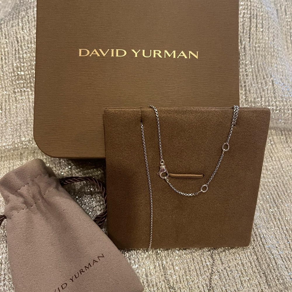 David Yurman 16” Chain w/2” extender